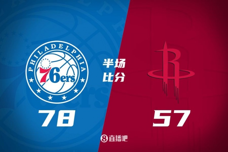 殘陣76人4人上雙半場領(lǐng)先火箭21分！伊森18分 杰倫-格林11中2