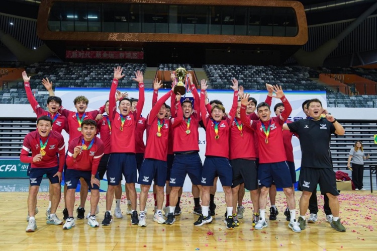 寧夏平羅恒利2-1杭州臨平吳越錢唐，首奪全國五人制錦標賽冠軍