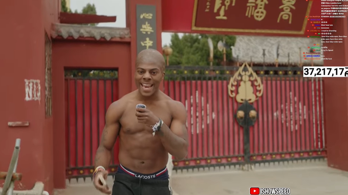 光頭造型！Speed中國行來到鄭州少林寺，上香拜佛學(xué)功夫